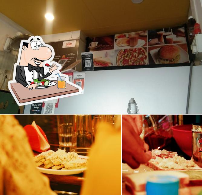 Food at Mad Over Sandwiches