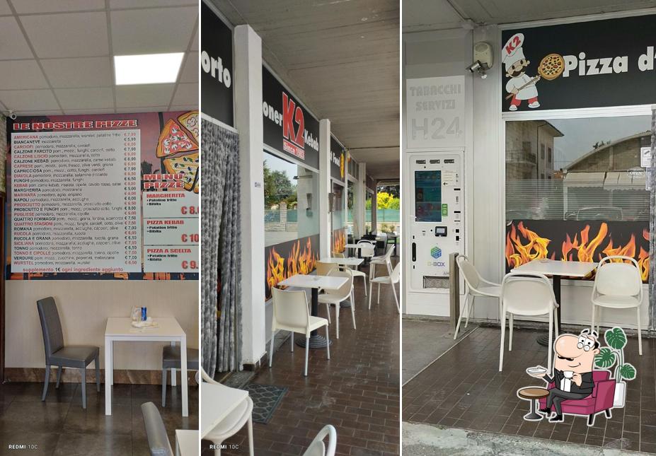 Siediti a un tavolo di Kebab K2 Pizzeria Since 1983