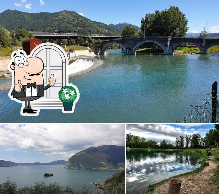 Gli esterni costituiscono una caratteristica importante di Laghetto azzurro Mozzanica