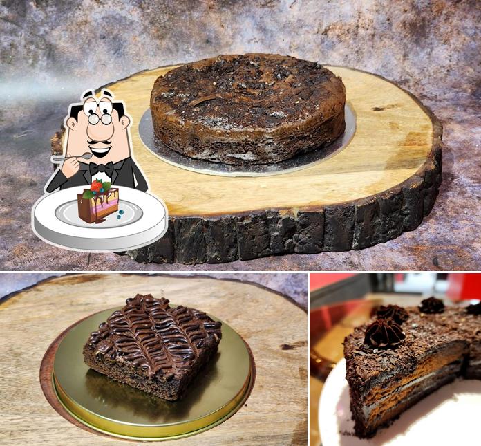 Chocolate cake at Online Cake Studio Resto Cafe - Pattabiram