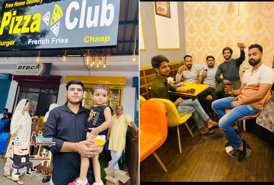 Check out how The House Of Pizza Club looks inside