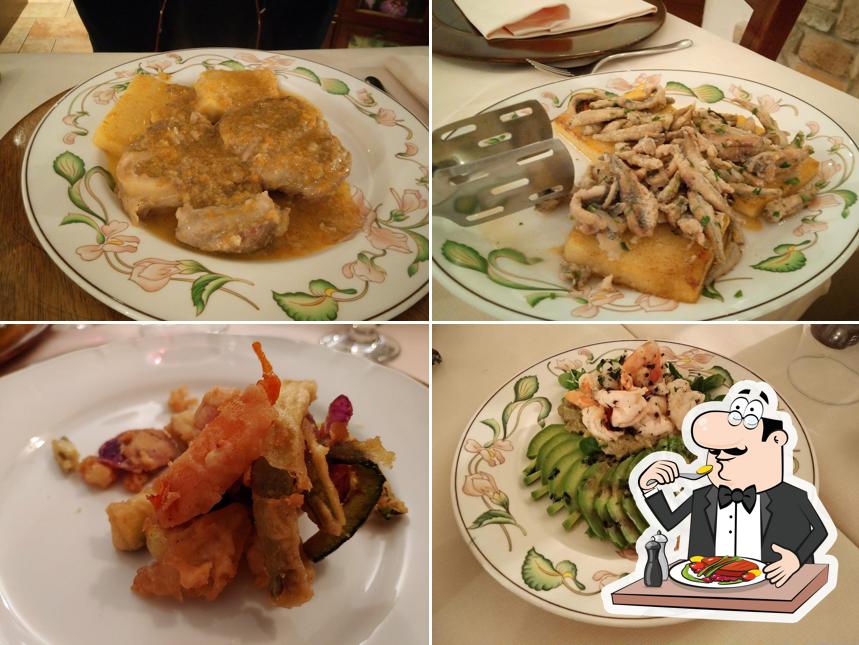 Platti al Osteria di Largo Kennedy