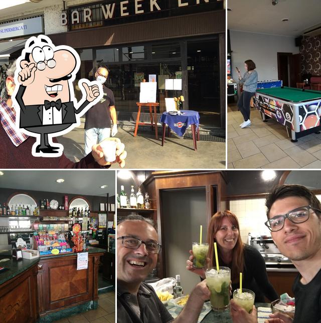 Gli interni di Bar Week End