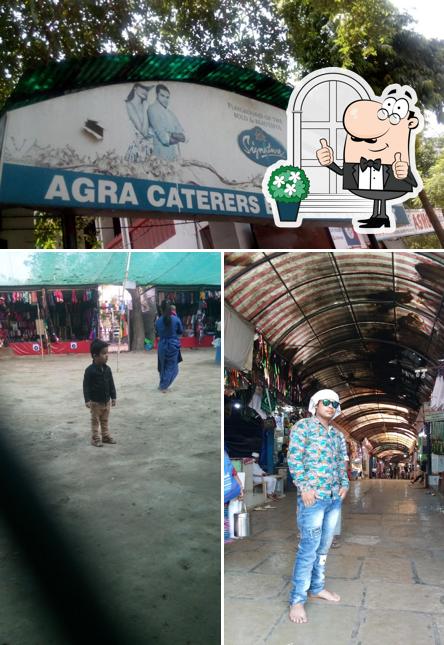 The exterior of New Agra Caterers Bar & Restaurant