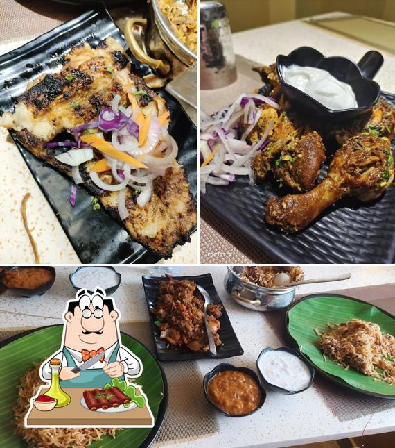 Get meat dishes at Aasife Biriyani Trichy