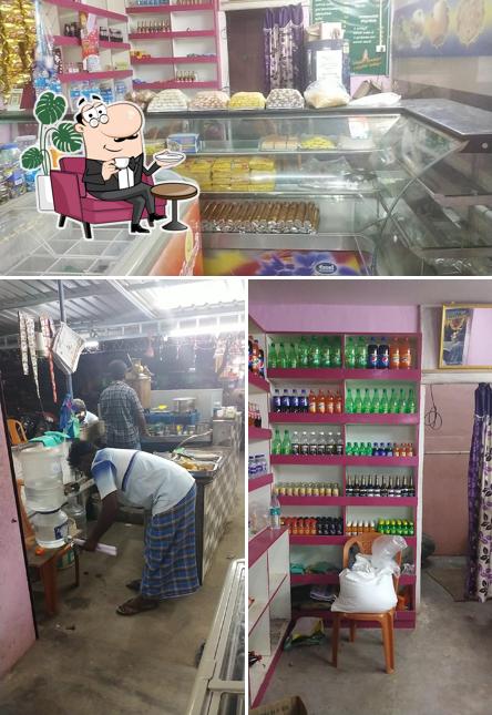 Among different things one can find interior and food at Krishna Coffee Bar