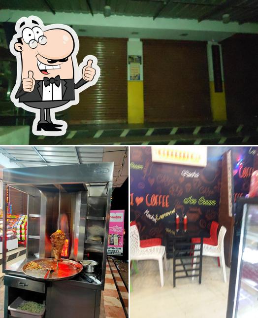 Look at the pic of Savinesh bakery Coffee and cool bar