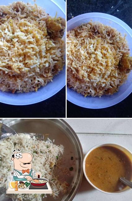 Fried rice at S Kota's Hotel Muntaj