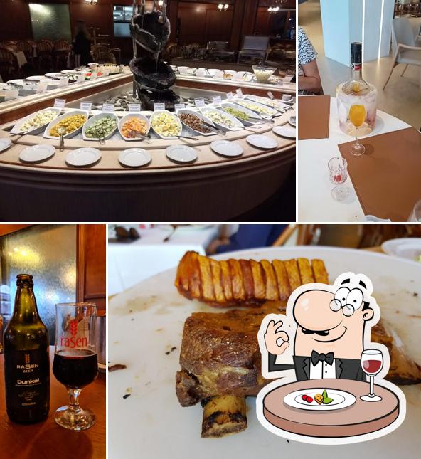 Comida em Churrascaria Zelão