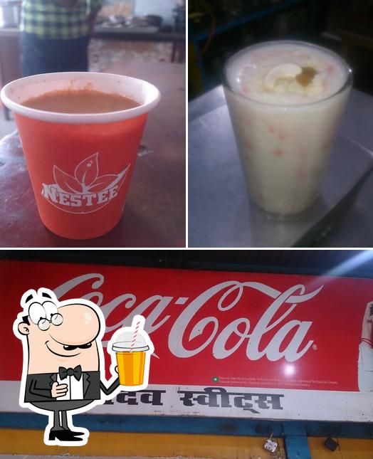 Enjoy a beverage at Yadav sweets