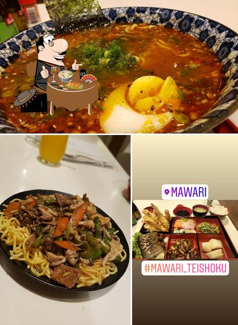 Platos en Mawari Vila Olimpia