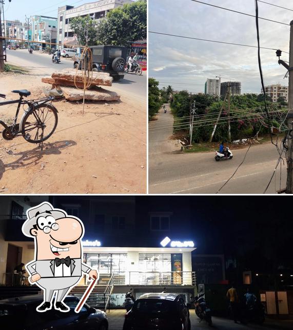 The exterior of Dominos Pizza Kurmannapalem, Vishakhapatnam