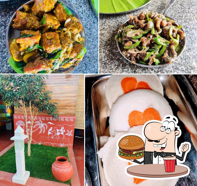 Order a burger at Hotel Halli Nanasu