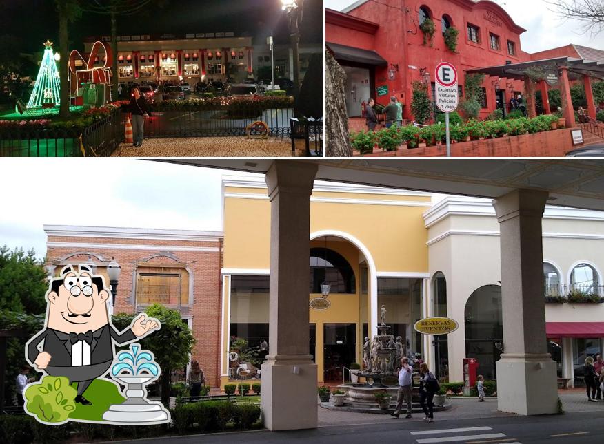 Descubra a parte externa do Velho Madalosso