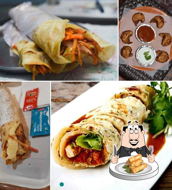 Spring rolls at Royal Rolls