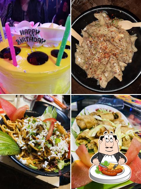 Food at The HideOut Cafe