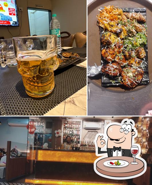 The restaurant's food and interior