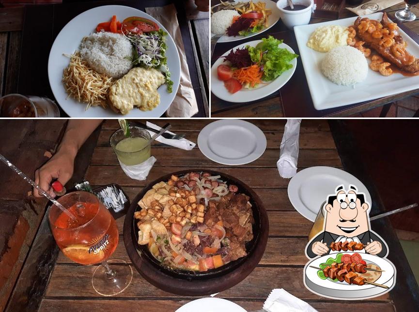 Platos en Restaurante Mônica & Tito