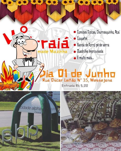 O exterior do Mazinha Maia Buffet Móvel