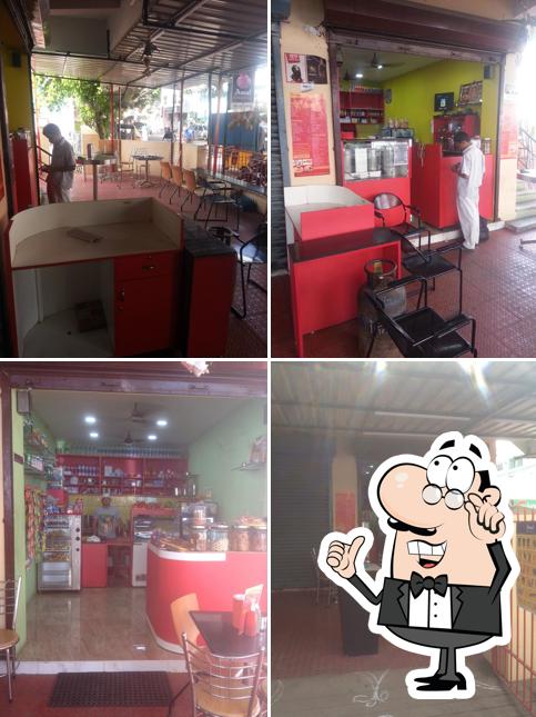 The interior of Relax cafe