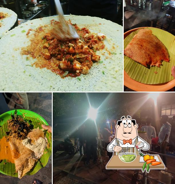 Seaweed salad at Sri Sai Dosa Corner (Food Cart)