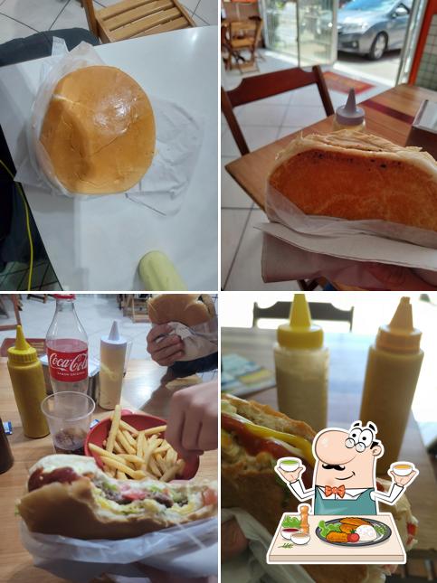 Comida em Tia Lalá lanches