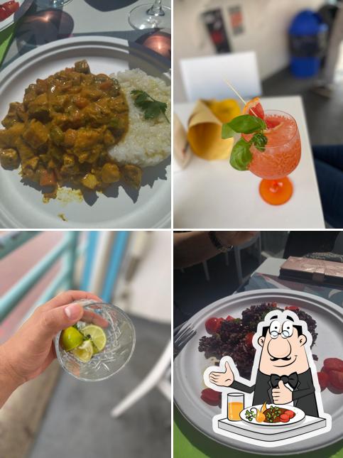 Platti al Bar Kalyma Cafè Genova