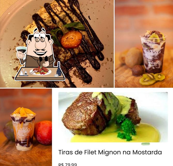 Filé mignon em Quintal Iwasa'i - Creperia & Açaiteria