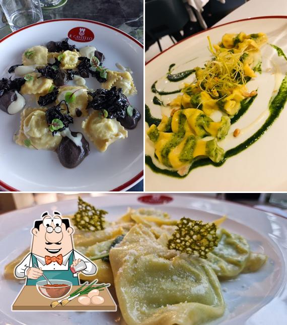 Ravioli al Ristorante Il Castello