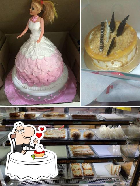 The Baker's Hut serves a variety of desserts