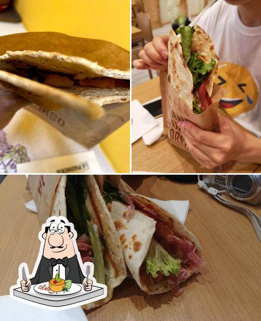 Platti al La Piadineria