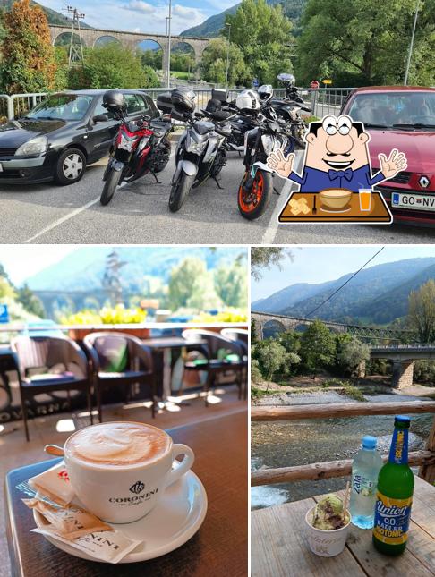 Questa è la immagine che mostra la cibo e esterno di Bača Bar