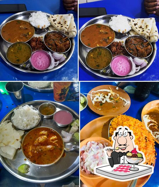 Mahesh masoli serves a selection of desserts