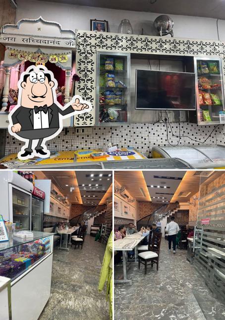 Take a seat at one of the tables at Pawan Milk Bar