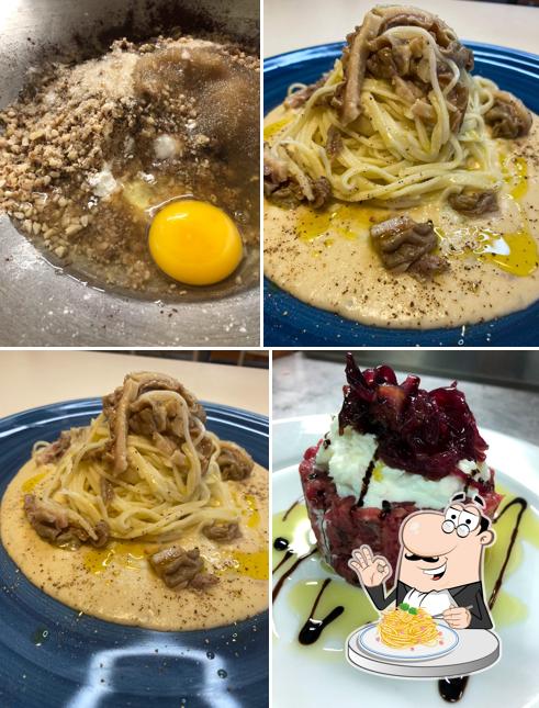 Spaghetti alla carbonara al Tenuta Risalpiano - Agriturismo e Ristorante