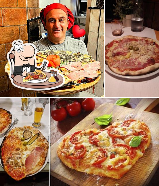A Ristorante Pizzeria "Il Picchio Allegro", puoi prenderti una bella pizza