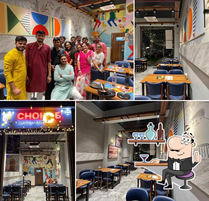 The interior of Choice Snack Bar