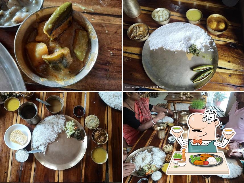 Food at Banabithir Hensel Ghar