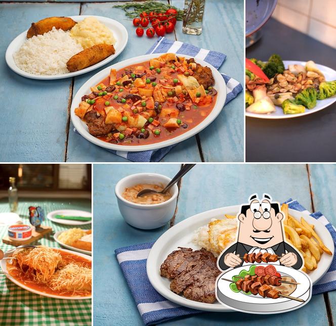 Platos en Restaurante Cantagallo