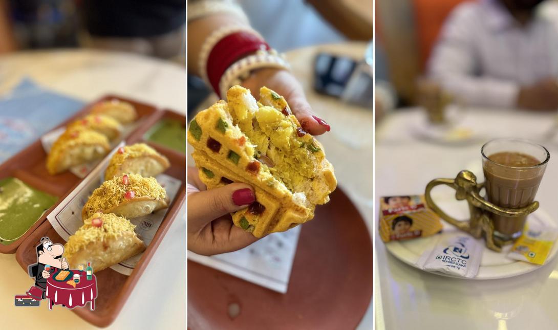 Waffles at Indian Republic Canteen