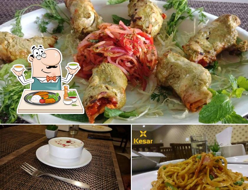 Food at Kesar Family Restaurant