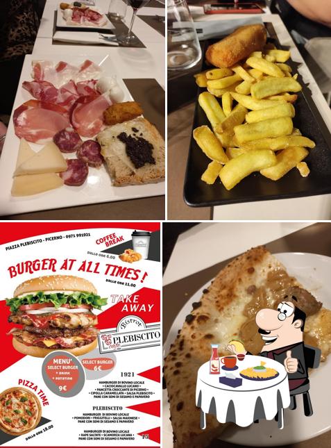 Piatto di formaggi al Bistrot Plebiscito