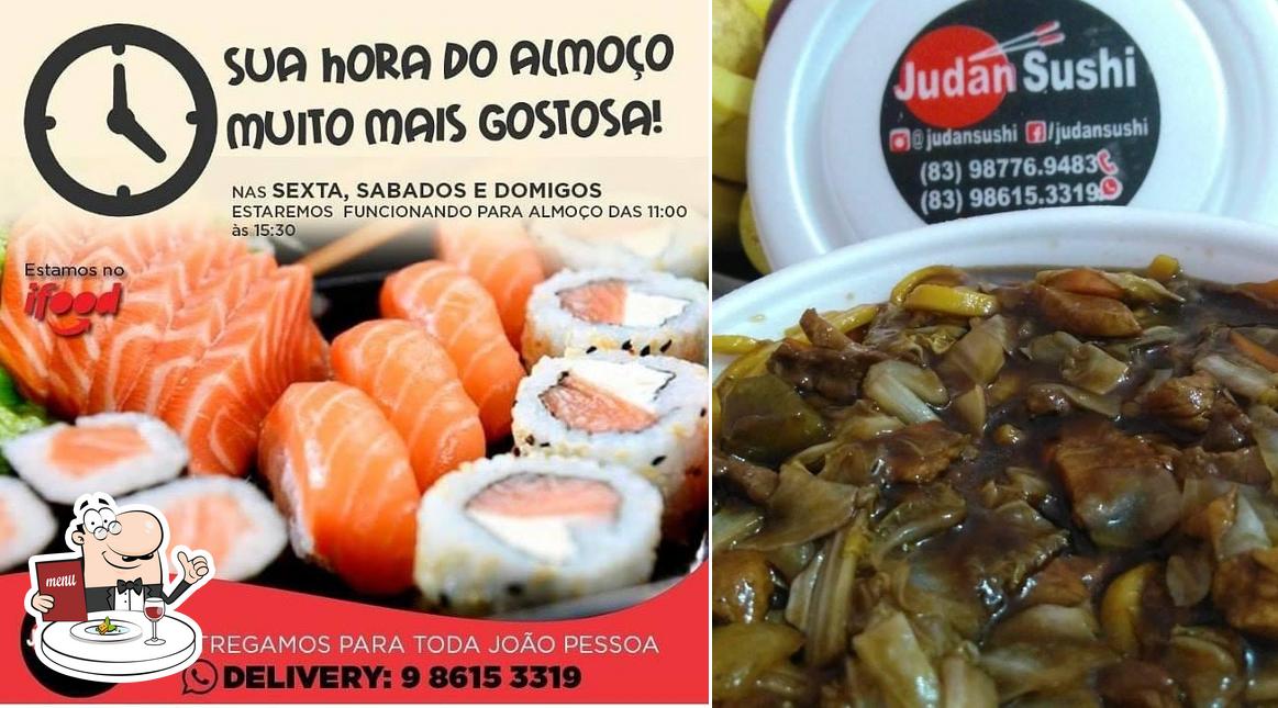 Platos en Judan Sushi