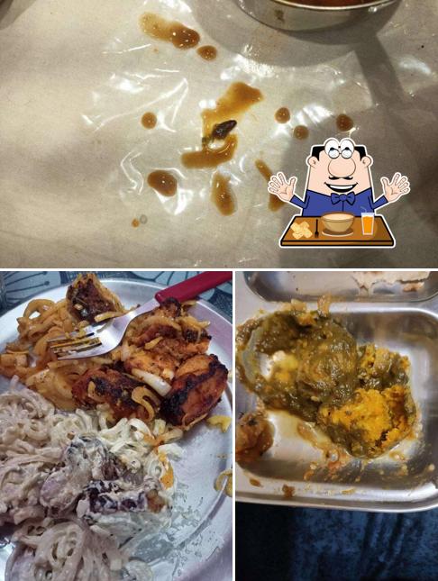 Food at Old Kartar Vaishno Dhaba