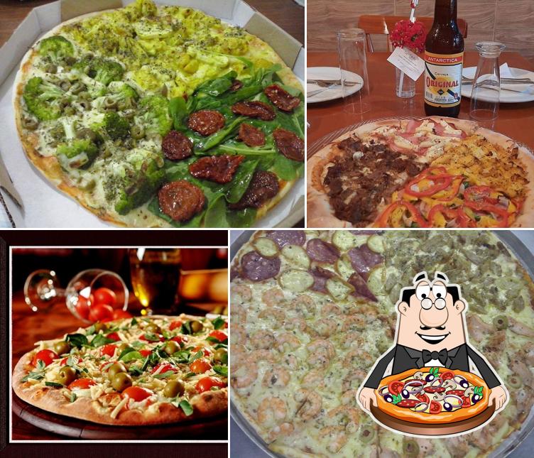 Escolha pizza no RUCULAS PIZZARIA