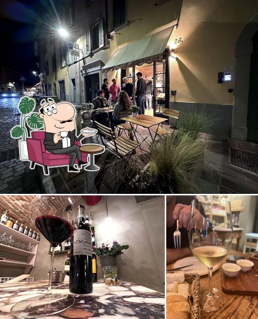 Gli interni di Sandrina Wine & Food Club