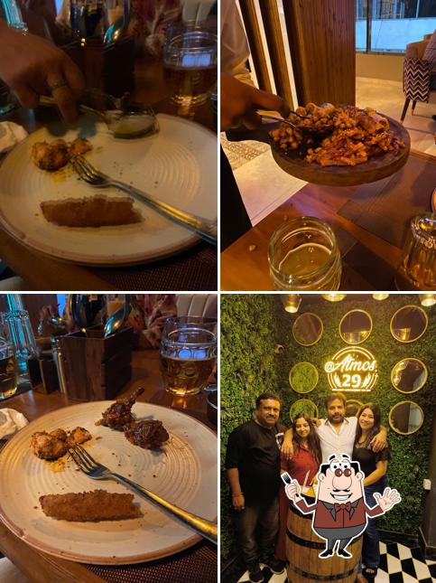 Food at Atmos29 RestoBar & Club