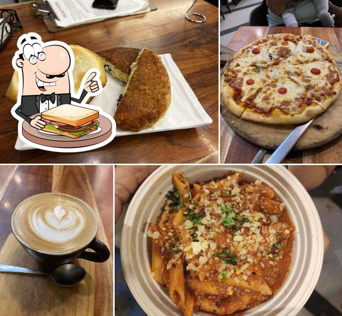 Grilled cheese sandwich at Handcrafted Cafe and Roastery