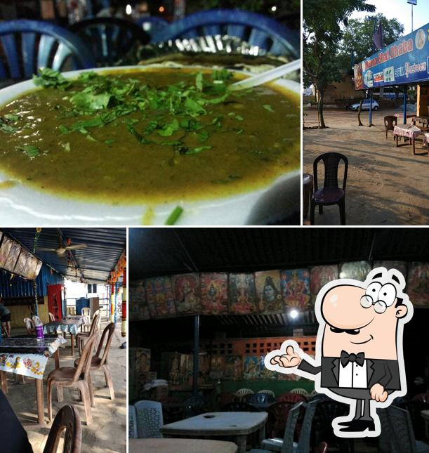 The interior of Munna Bhai Dhaba