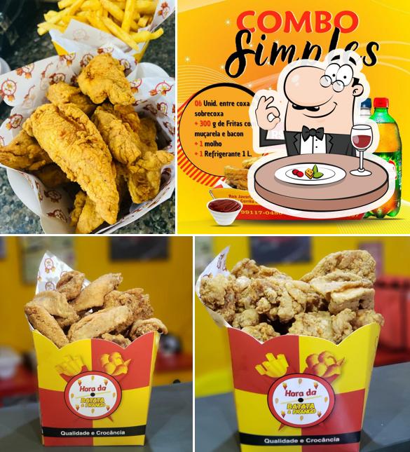 Comida em Hora da Batata e Frango